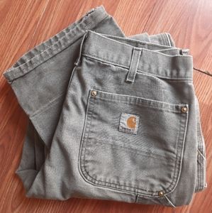 32×34 Authentic Distressed Made in USA Carharrt Dungaree